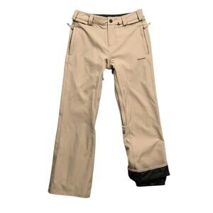 Volcom Snowboarding Pants Mens XS Extra Small Stone Lined Freakin Snow Chino